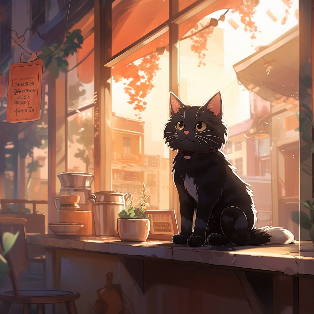 image from Cat That Love Coffee